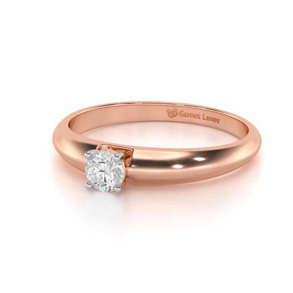 Vanguard Jewel Women Solitaire Ring - Rose Gold - Image 2
