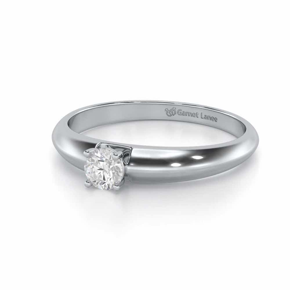 Vanguard Jewel Women Solitaire Ring - White Gold - Image 2