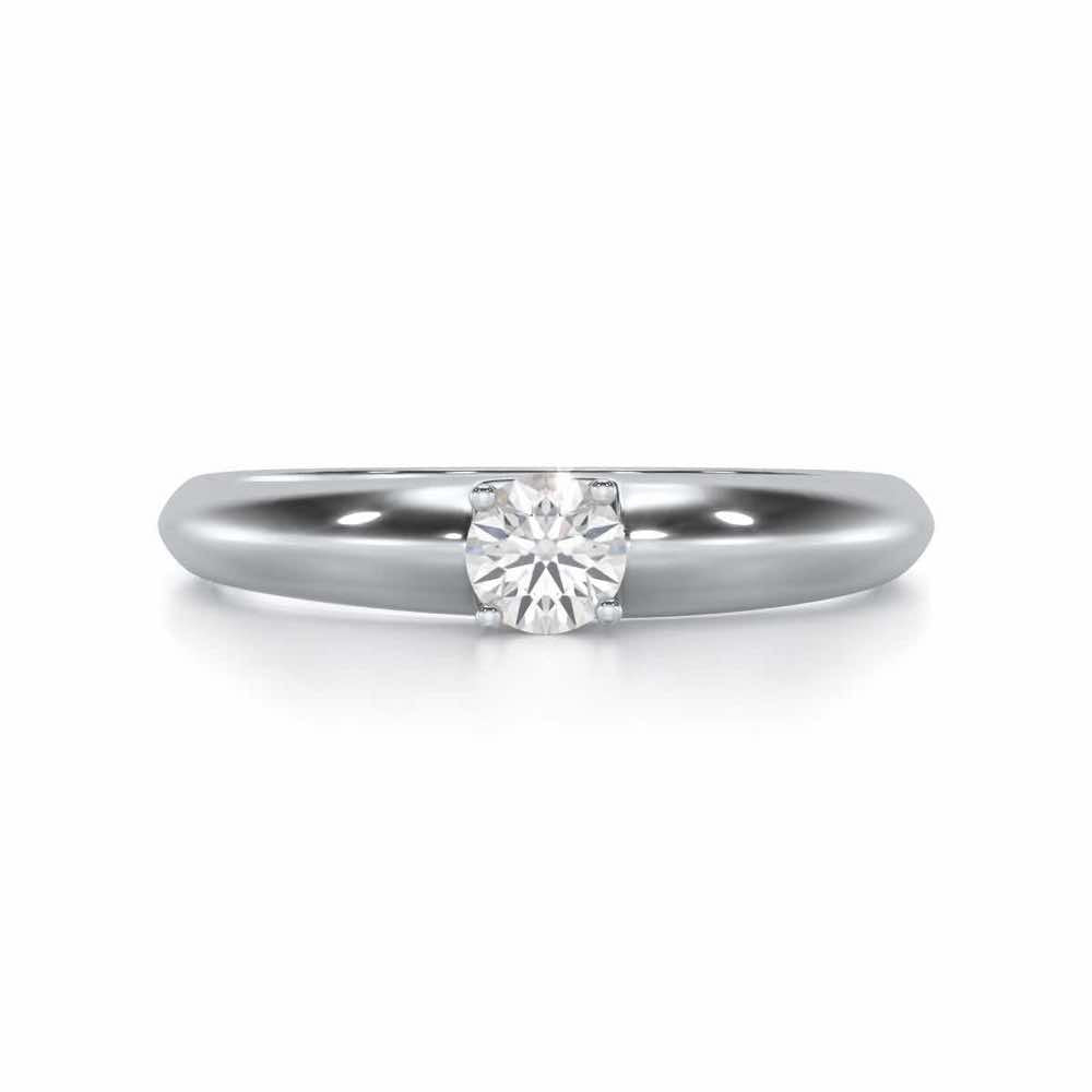 Vanguard Jewel Women Solitaire Ring - White Gold - Image 4
