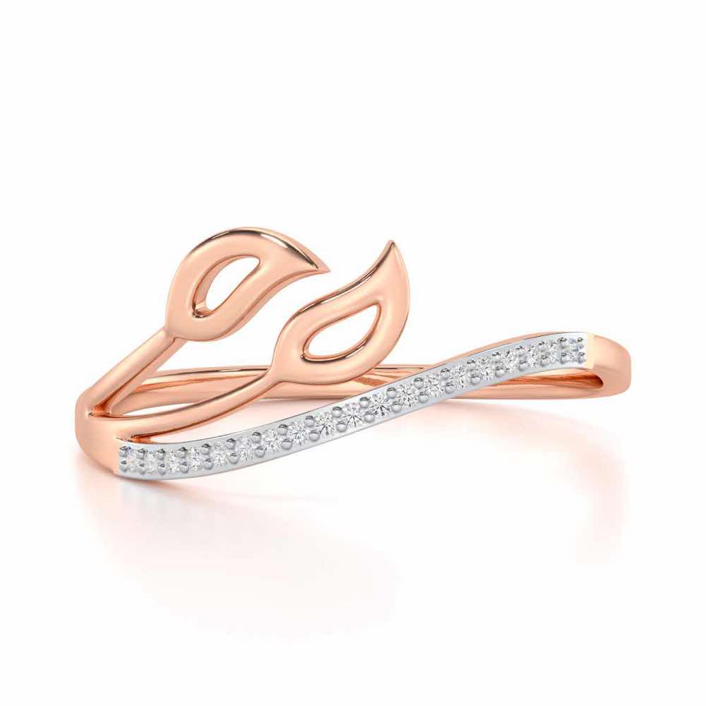Vibrant Visions Silver Ring - Rose Gold - Image 4