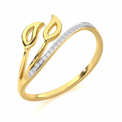Vibrant Visions Silver Ring - Yellow Gold - Image 1