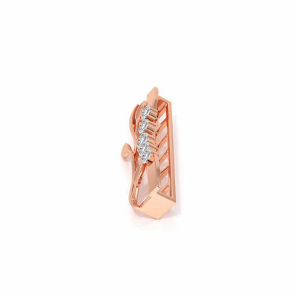Vines Silver Watch Band - Rose Gold - Image 4