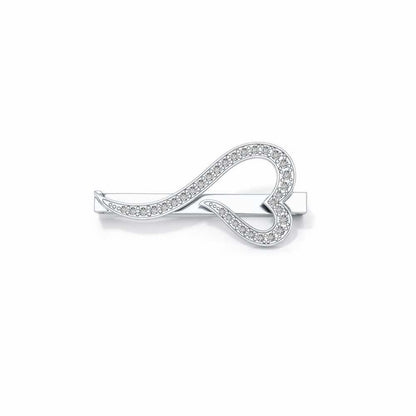 Vision Heart Silver Watch Band - White Gold - Image 2