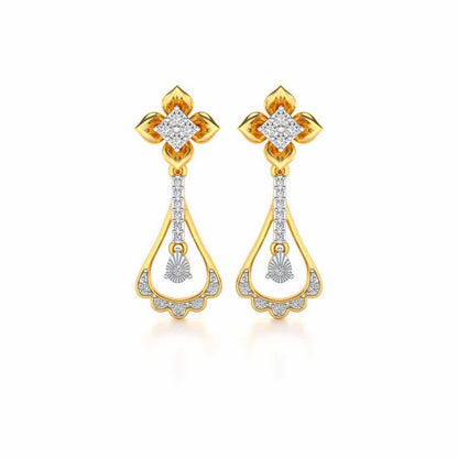 Visionary Drops Earrings - Yellow Gold - Image 1