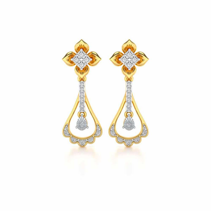 Visionary Drops Earrings - Yellow Gold - Image 1