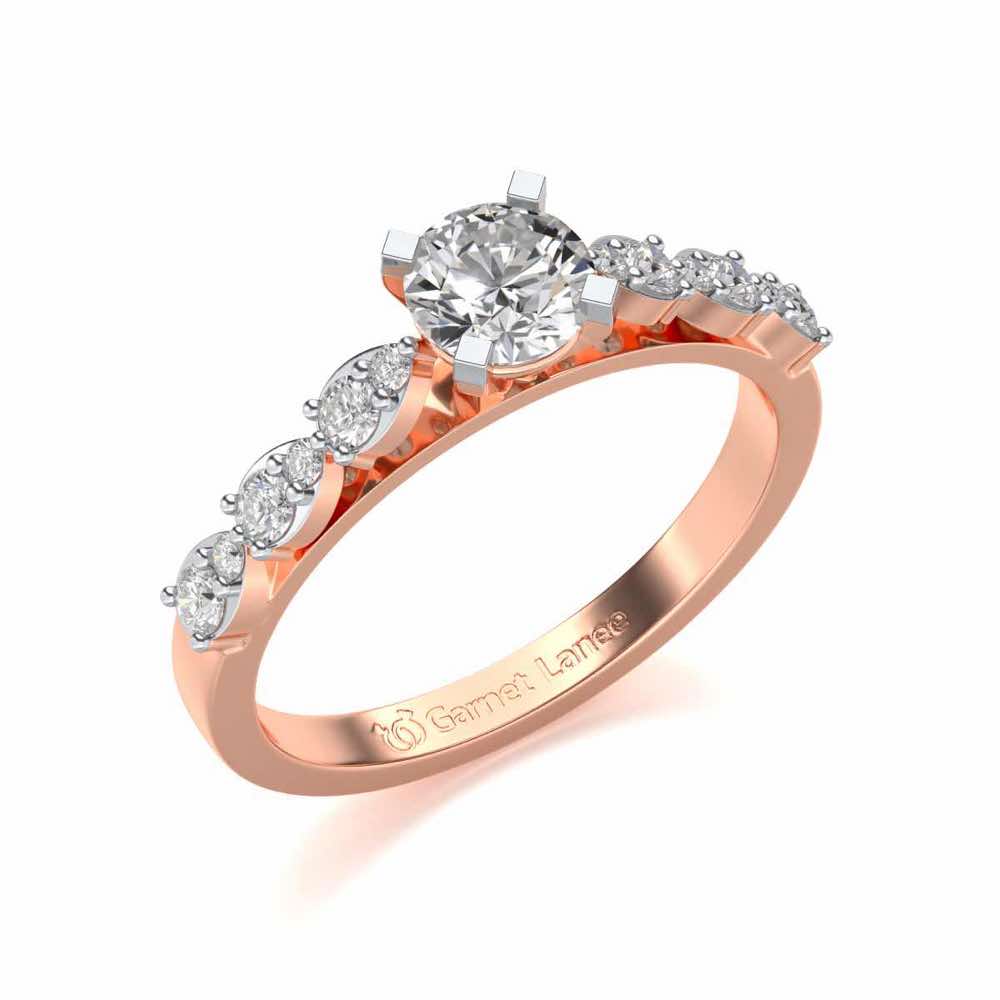 Visionary Solitaire Silver Ring