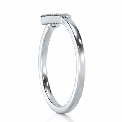 Vivacious Silver Ring - White Gold - Image 4