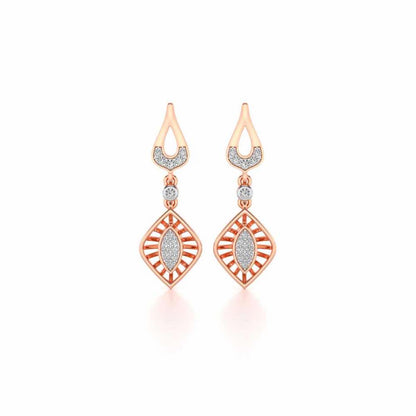 Voila Earring Drops - Rose Gold - Image 1