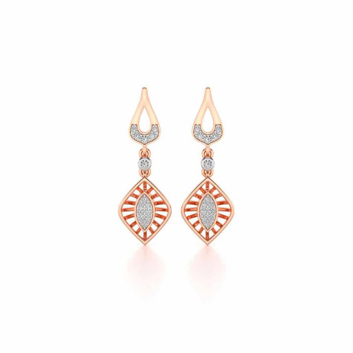 Voila Earring Drops - Rose Gold - Image 1
