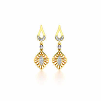 Voila Earring Drops - Yellow Gold - Image 1
