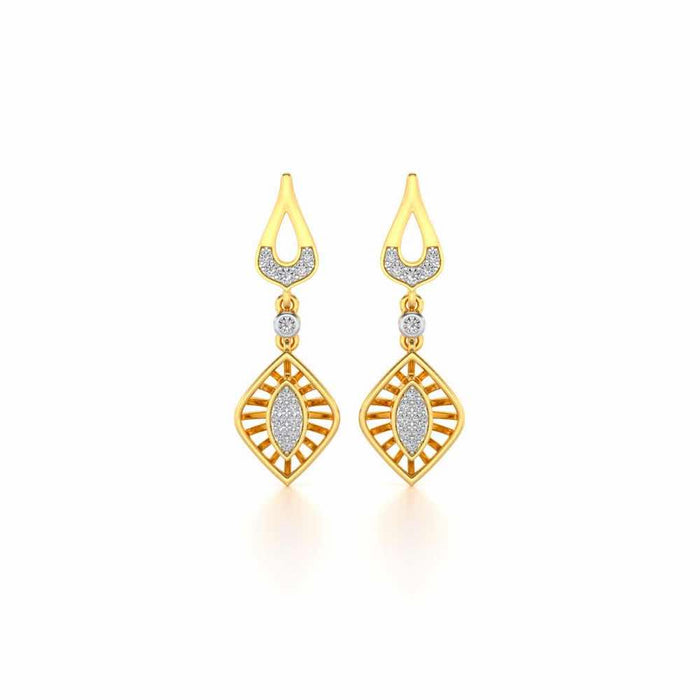 Voila Earring Drops - Yellow Gold - Image 1