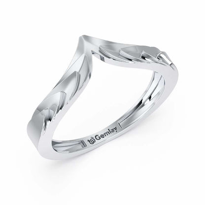 Eleanor Silver Ring - White Gold - Image 1