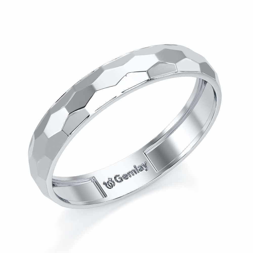 Seraphina Silver Ring - White Gold - Image 1