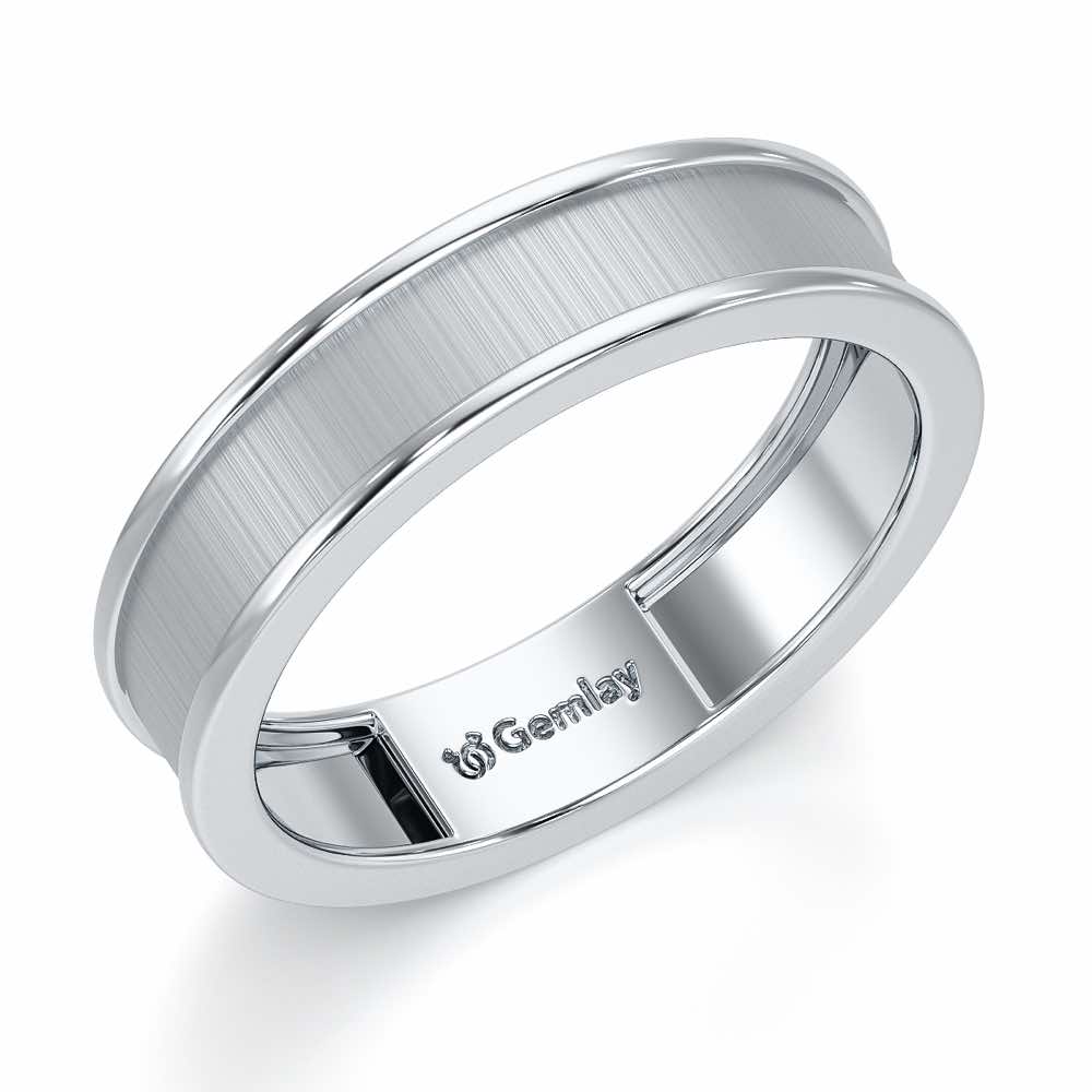 Camille Silver Ring - White Gold - Image 1