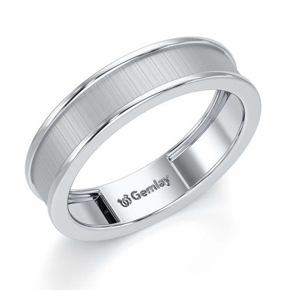 Camille Silver Ring - White Gold - Image 1