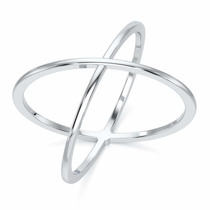 Lush Loops Women Ring - White Gold - Image 1