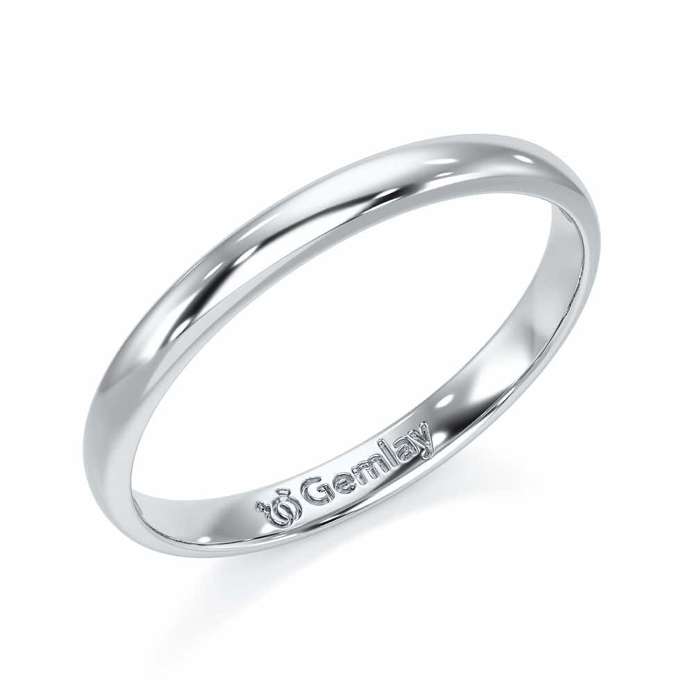 Vespera Silver Ring - White Gold - Image 1