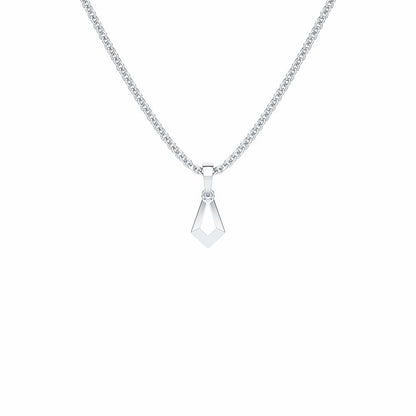 Gold Loop Gold Pendant - White Gold - Image 1