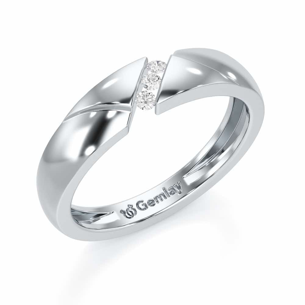 Merry Fair Silver Ring - White Gold - Image 1