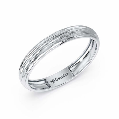 Victoria Silver Ring - White Gold - Image 1