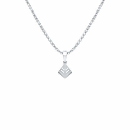 Silk Shine Gold Pendant - White Gold - Image 1