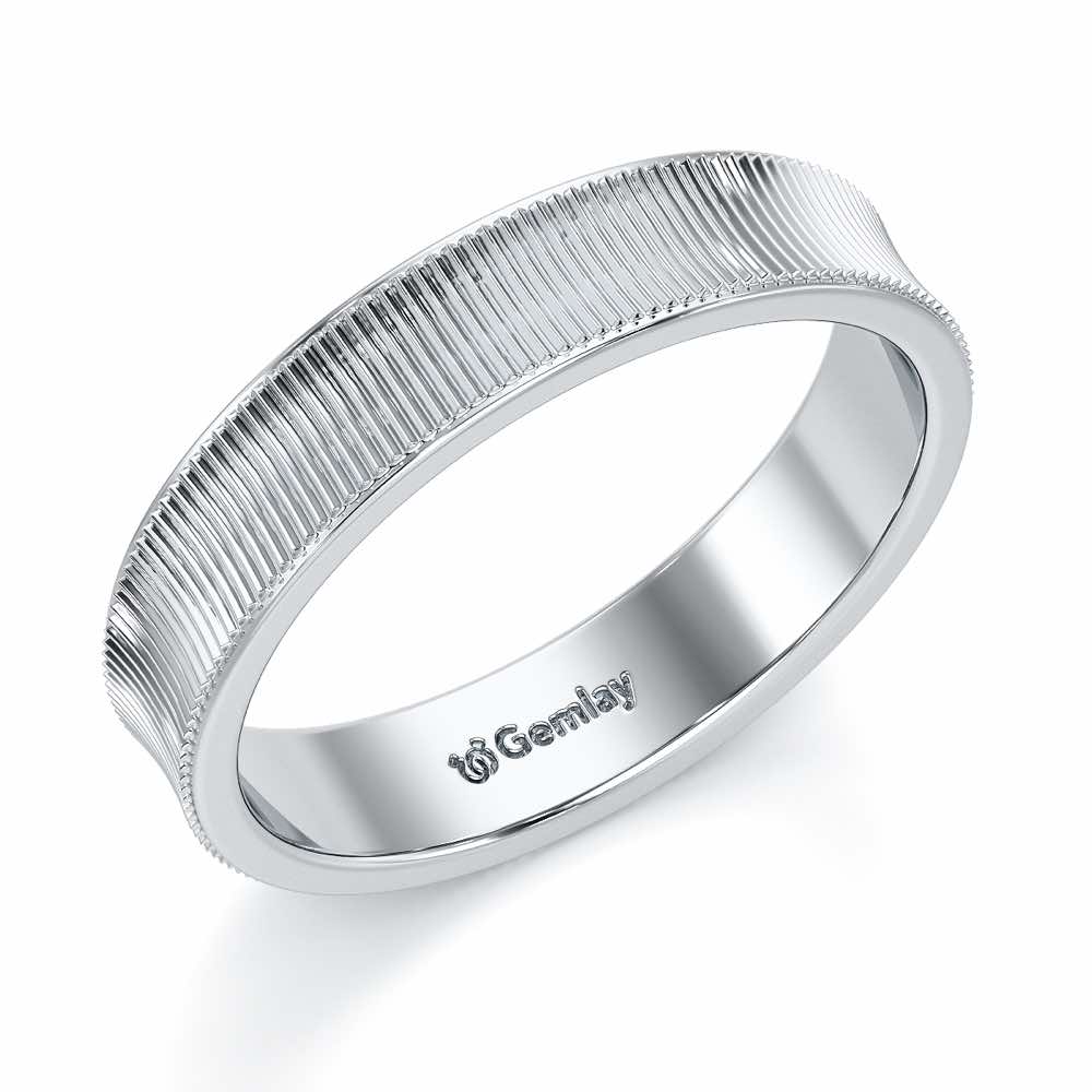 Marielle Silver Ring - White Gold - Image 1