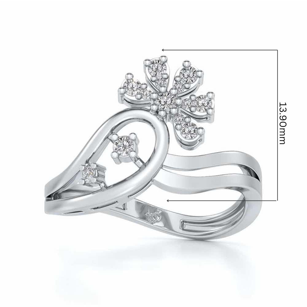 Forever Silver Ring - White Gold - Image 5