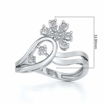 Forever Silver Ring - White Gold - Image 5