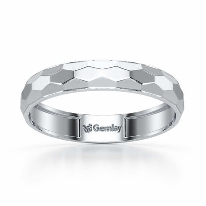 Seraphina Silver Ring - White Gold - Image 2