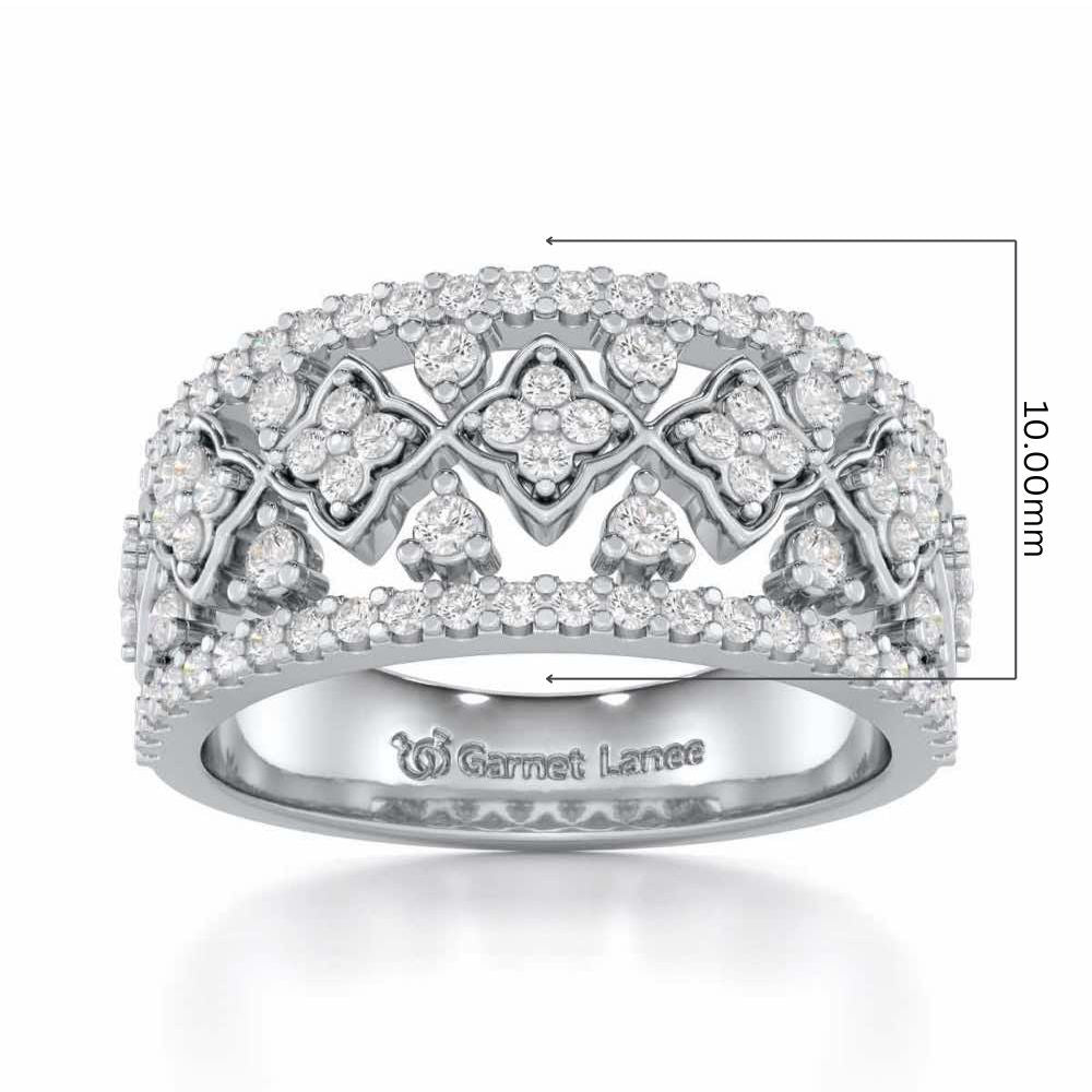 Suave Spark Silver Ring - White Gold - Image 5