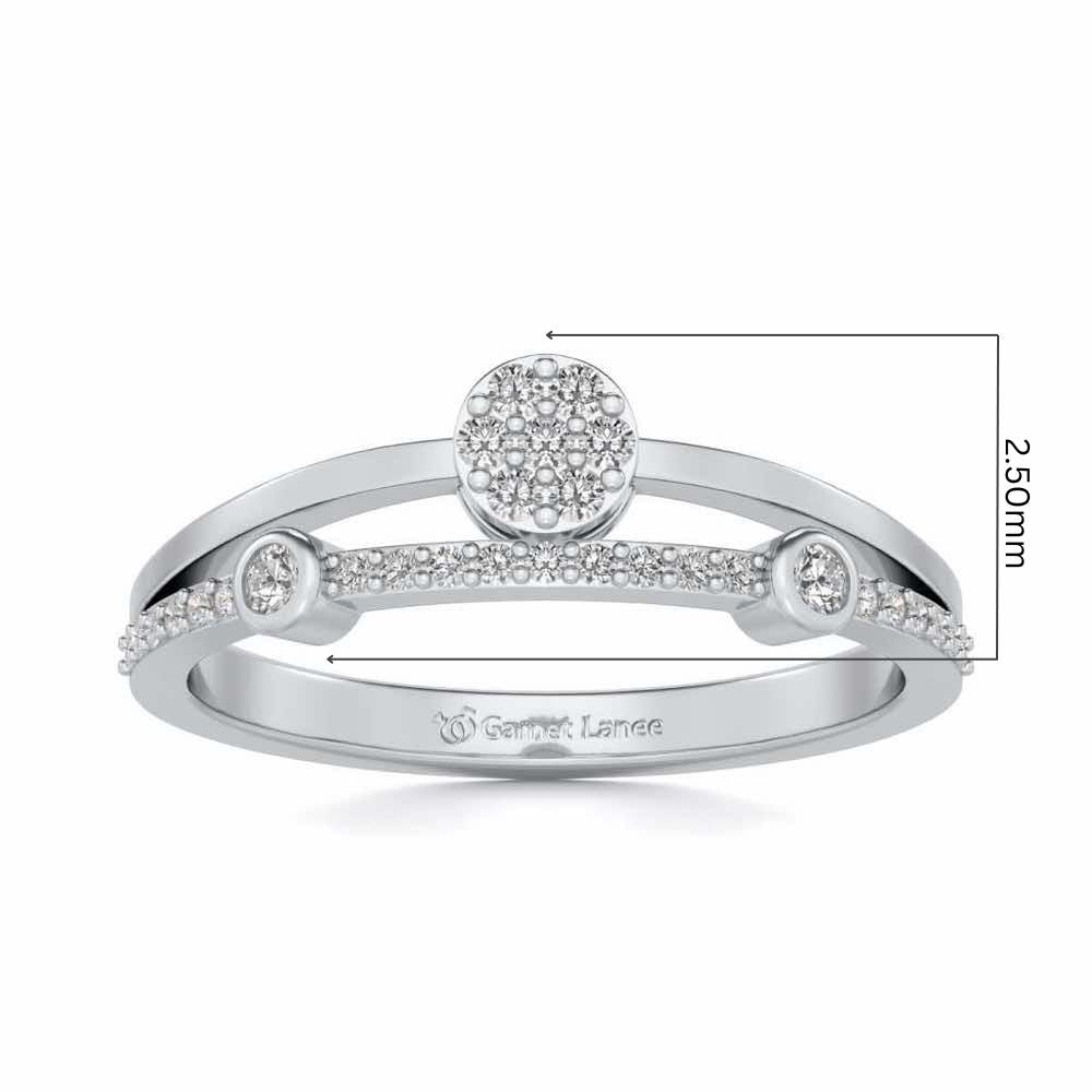 Collective Silver Ring - White Gold - Image 5