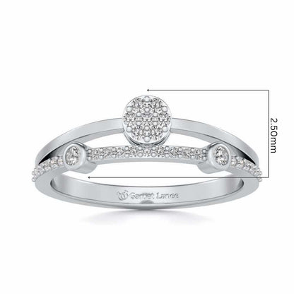 Collective Silver Ring - White Gold - Image 5