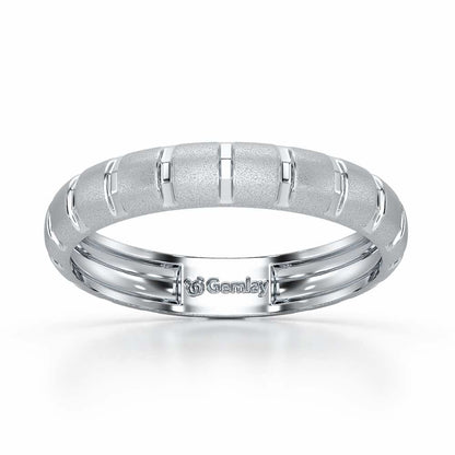Adeline Silver Ring - White Gold - Image 2