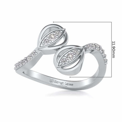 Made For Each Other Ring - White Gold - Image 5