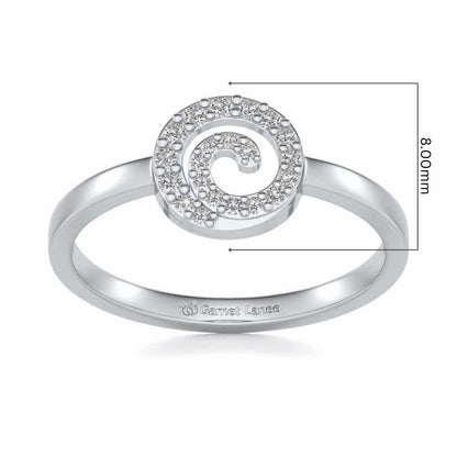 Speeral Silver Ring - White Gold - Image 5