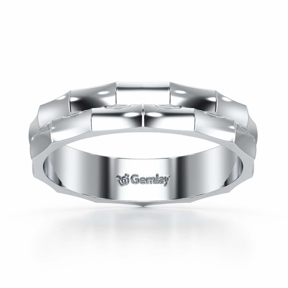 Odessa Silver Ring - White Gold - Image 2