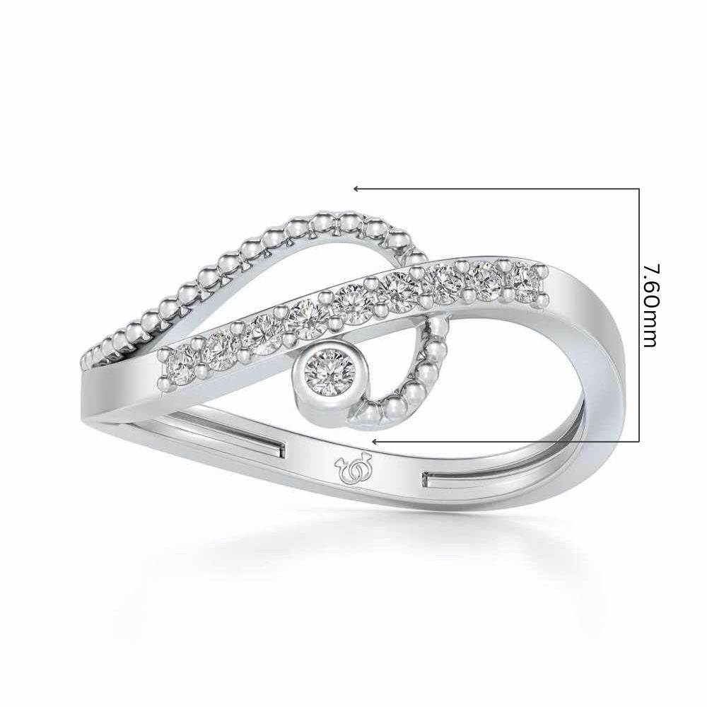 Chaman Silver Ring - White Gold - Image 5