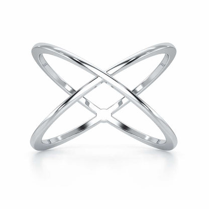 Lush Loops Women Ring - White Gold - Image 2