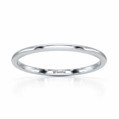 Eternal Glow Women Silver Ring - White Gold - Image 2