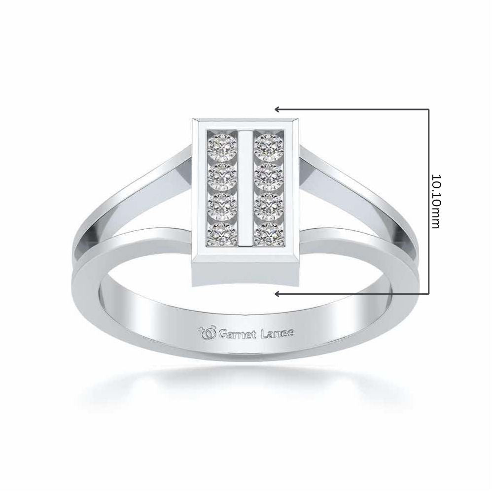 Enticing Ring For Men - White Gold - Image 5