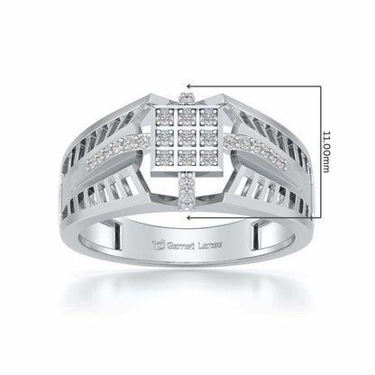 Envision Ring For Men - White Gold - Image 5