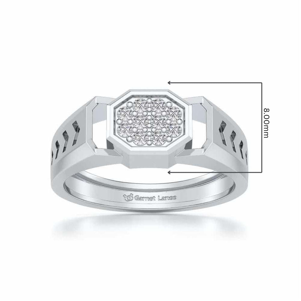 Fabulous Ring For Men - White Gold - Image 5