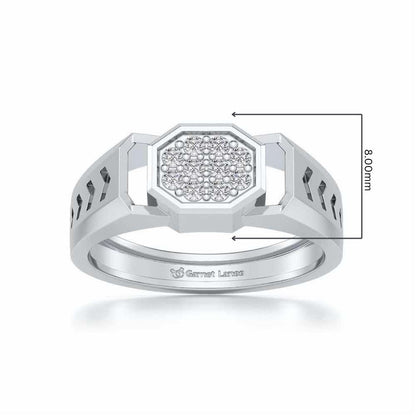 Fabulous Ring For Men - White Gold - Image 5