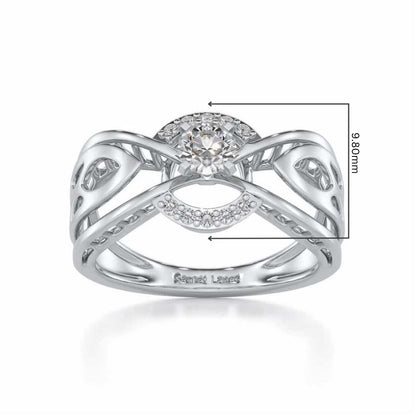 Maela Solitaire Ring - White Gold - Image 5