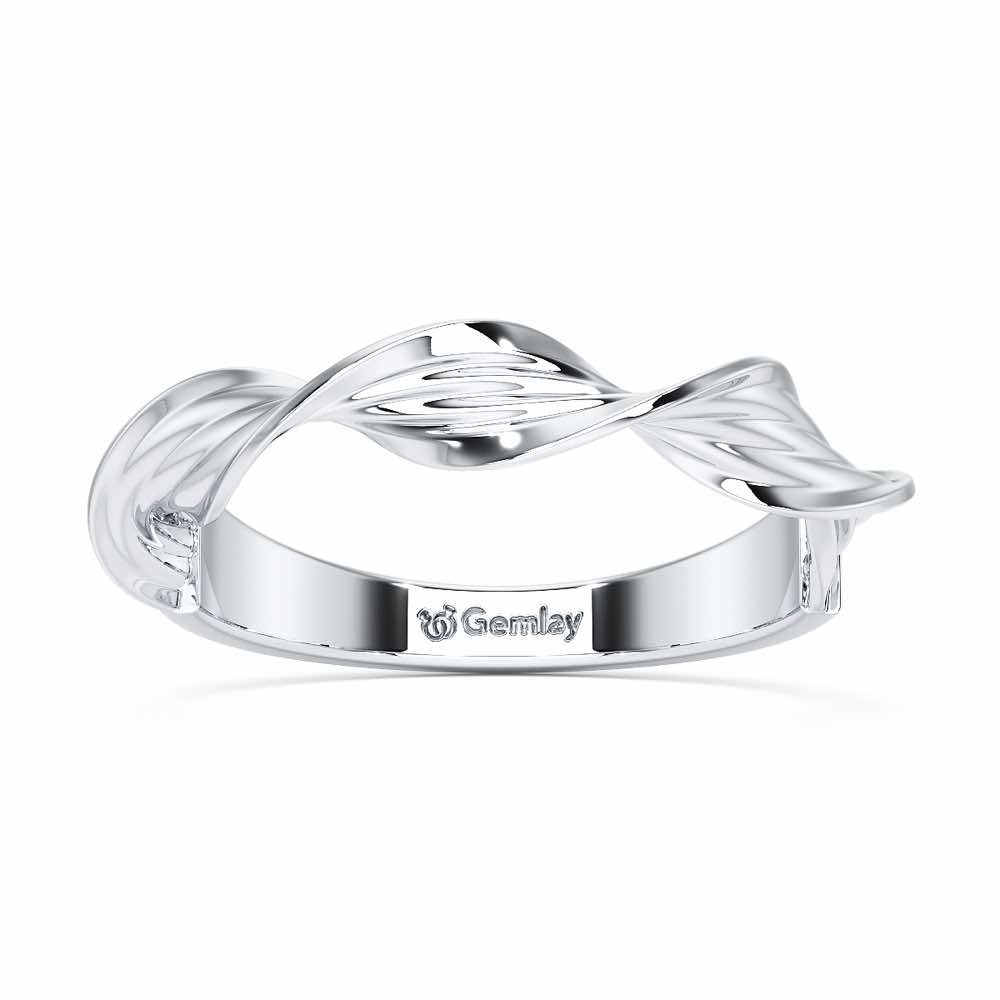 Evangeline Silver Ring - White Gold - Image 2