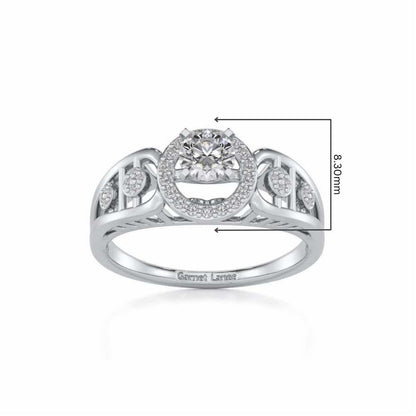 Kritsh Solitaire Ring - White Gold - Image 5