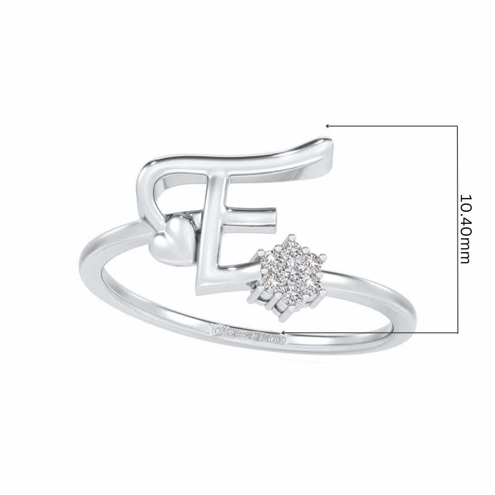 Regalia E Silver Ring - White Gold - Image 5