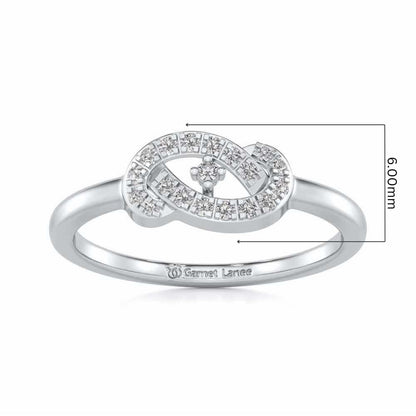 Uncanny Shine Silver Ring - White Gold - Image 5