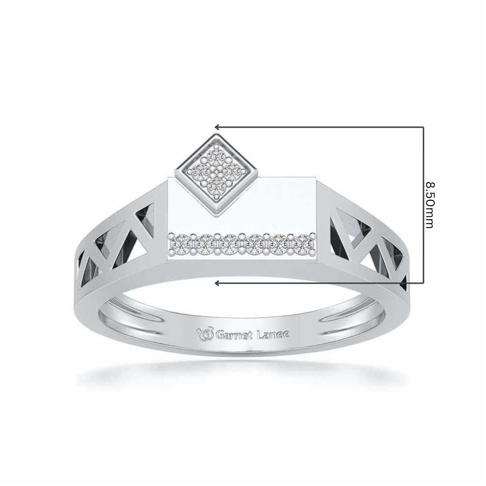 The Uncanny Ring For Men - White Gold - Image 5
