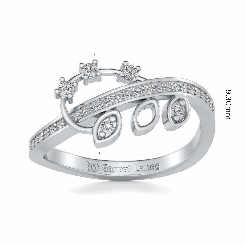 Protection Silver Ring - White Gold - Image 5